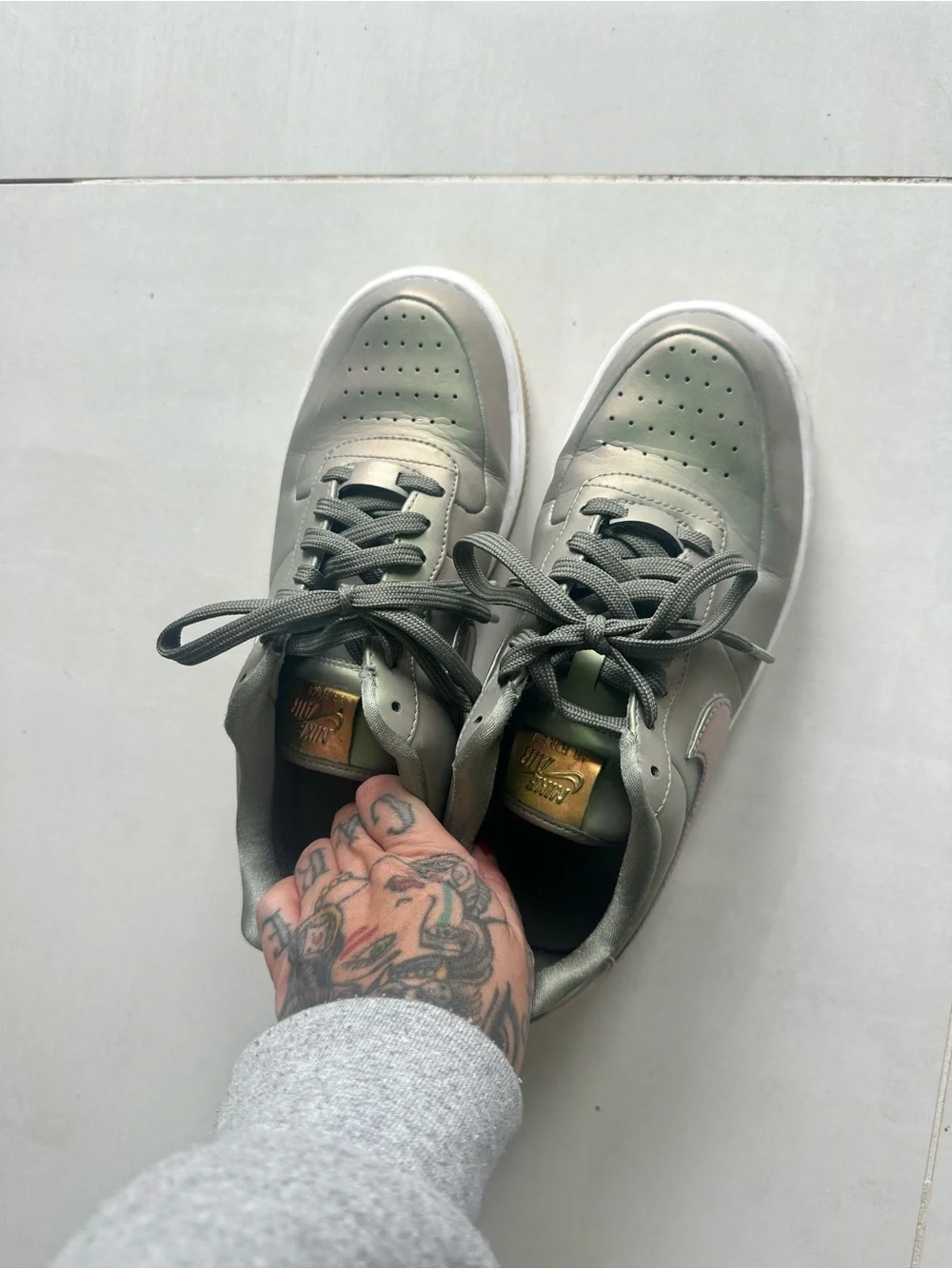 Nike Air Force 1 Low - Iridescent Green